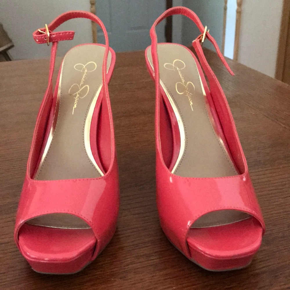 Pink heels